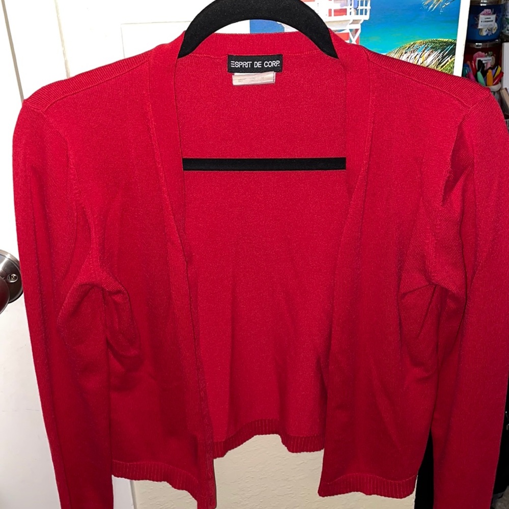 Red Cardigan
